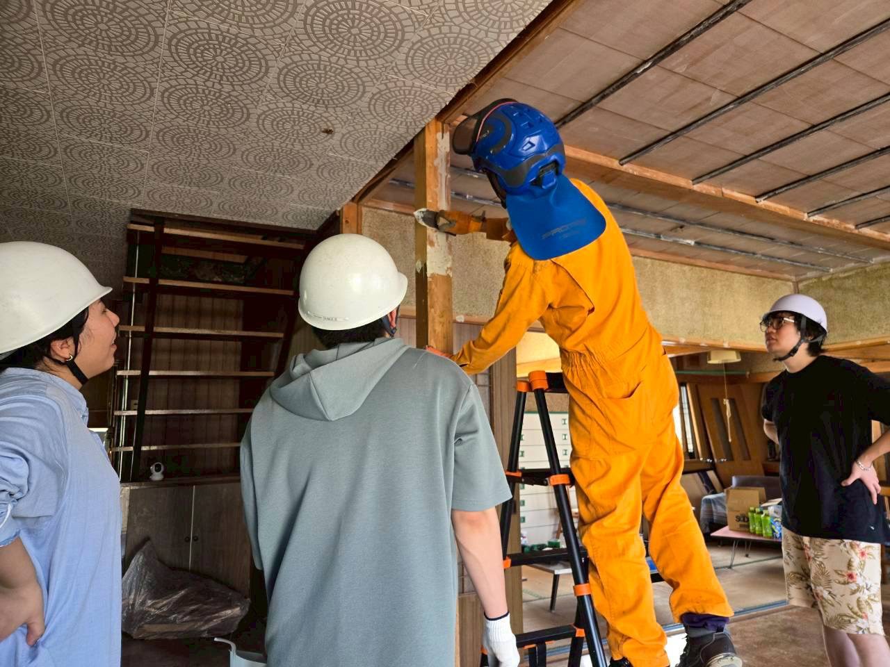 共同でのDIY作業